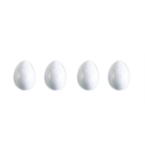 Αυγά καναρινιών πλαστικά χρώμα: άσπρα, μπλε