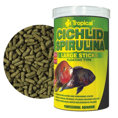 Tropical Cichlid Spirulina Large Sticks