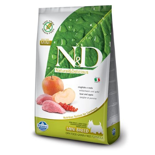 N&D Grain Free Boar & Apple Adult Mini 