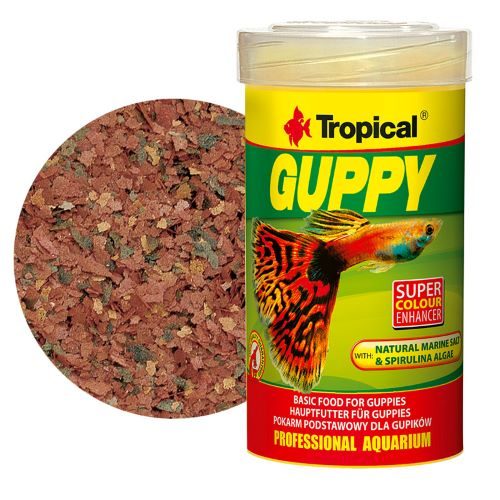 Tropical Guppy Flakes