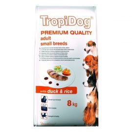 TropiDog Premium Adult Small Breeds – Duck & Rice