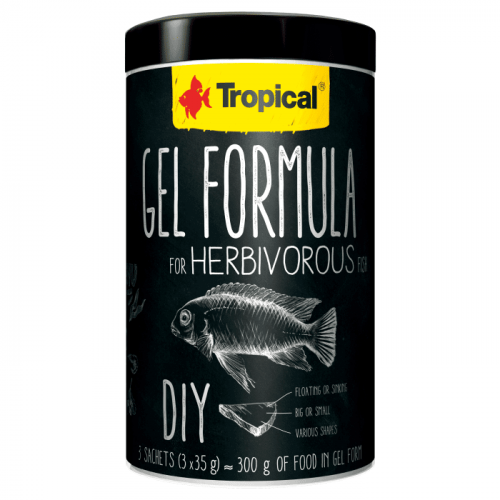 TROPICAL GEL FORMULA FOR HERBIVOROUS FISH