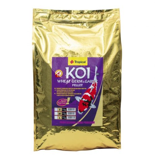 Tropical Koi Wheat Germ & Garlic Pellet size L