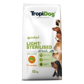 TROPIDOG PREMIUM LIGHT STERILISED 12kg