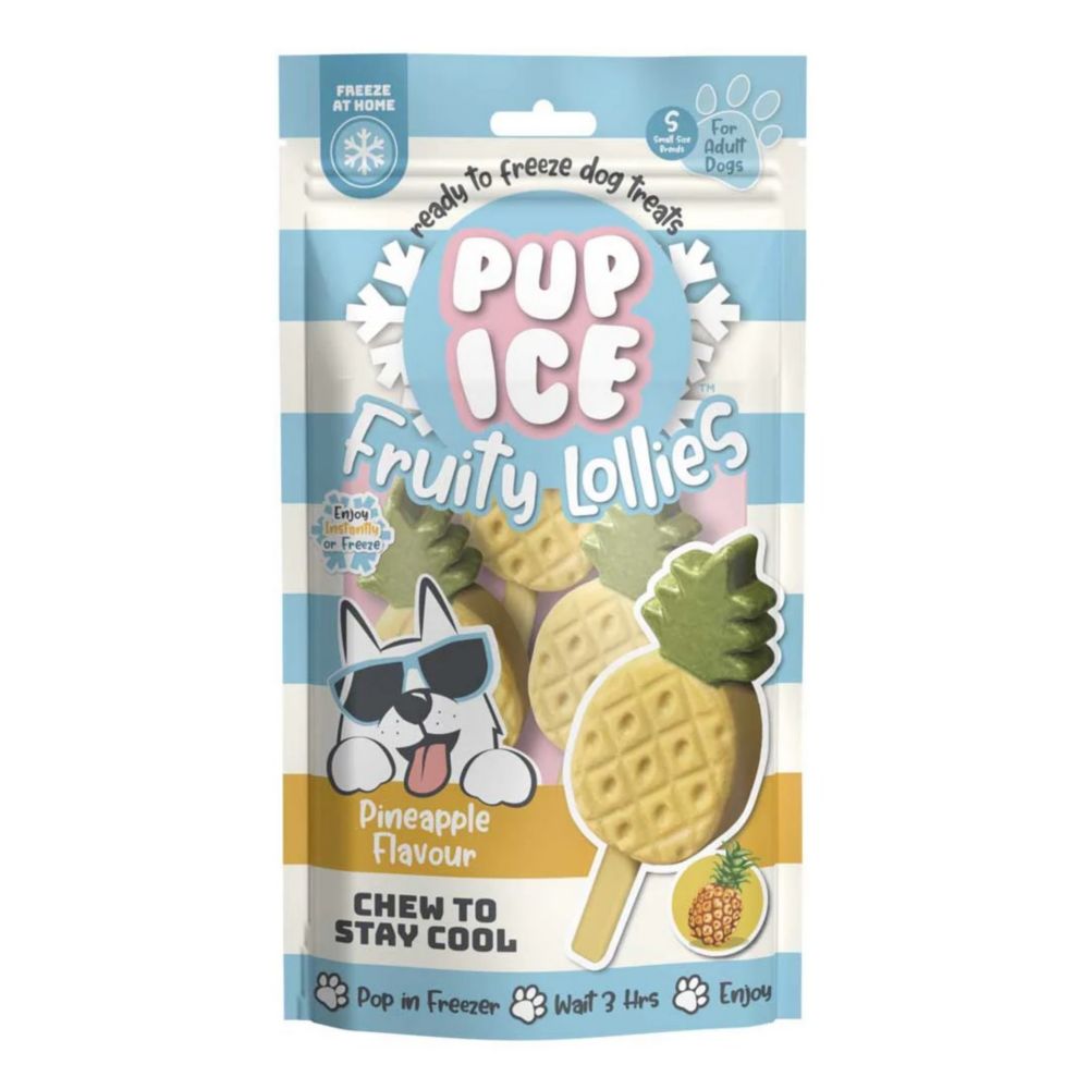 ΠΑΓΩΤΟ ΣΚΥΛΟΥ PUP ICE ΑΝΑΝΑΣ 90gr (3τμχ) ΠΑΓΩΤΟ ΣΚΥΛΟΥ PUP ICE ΑΝΑΝΑΣ 90gr (3τμχ)